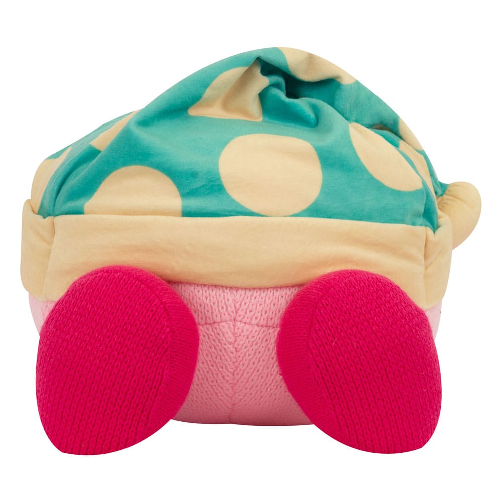 Kirby Nuiguru-strikket plysjfigur Kirby Sleeping Mega 25 cm