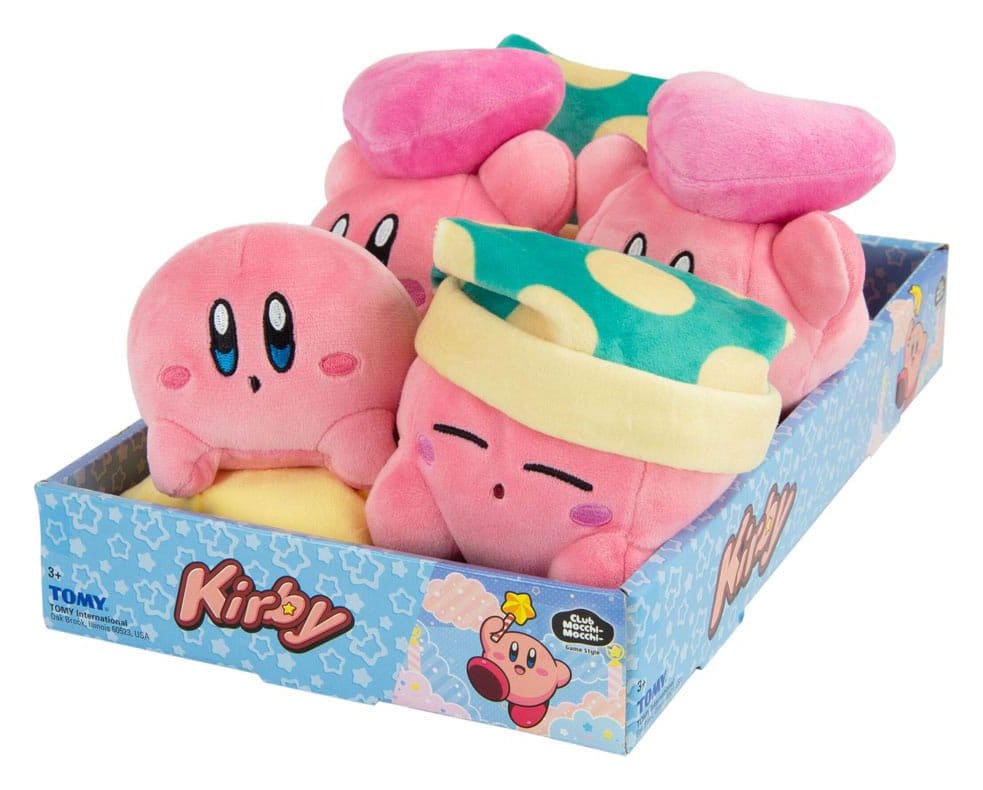 Kirby Mocchi-Mocchi Junior Plysjfigurer Wave 5 15 cm Sortiment (5)