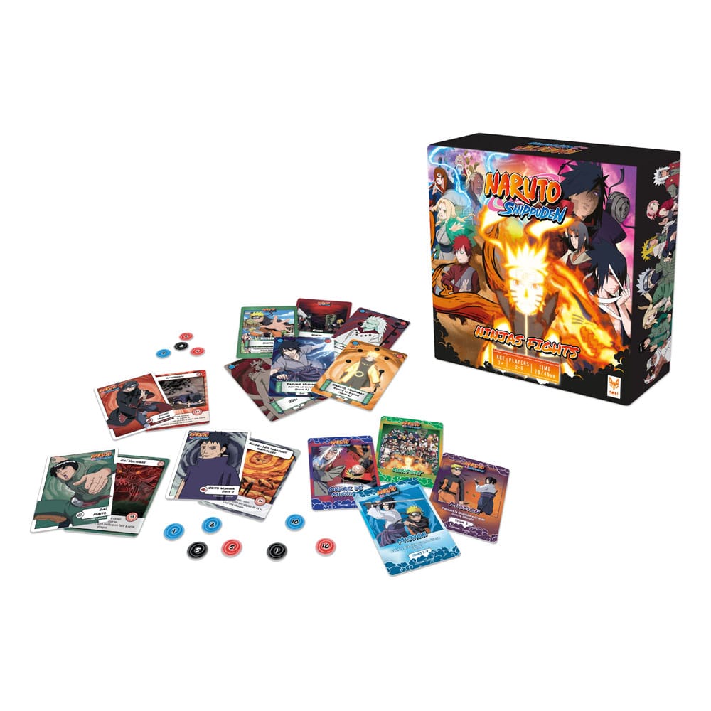 Naruto Juego de Cartas Ninjas Fights *Versión en Inglés*