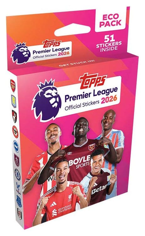 Premier League 2025/26 stickercollectie Eco-pakket
