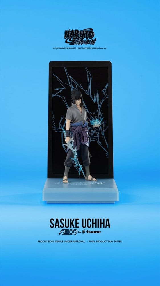 Figurine Naruto Néon 1/9 Sasuke Uchiha 25 cm