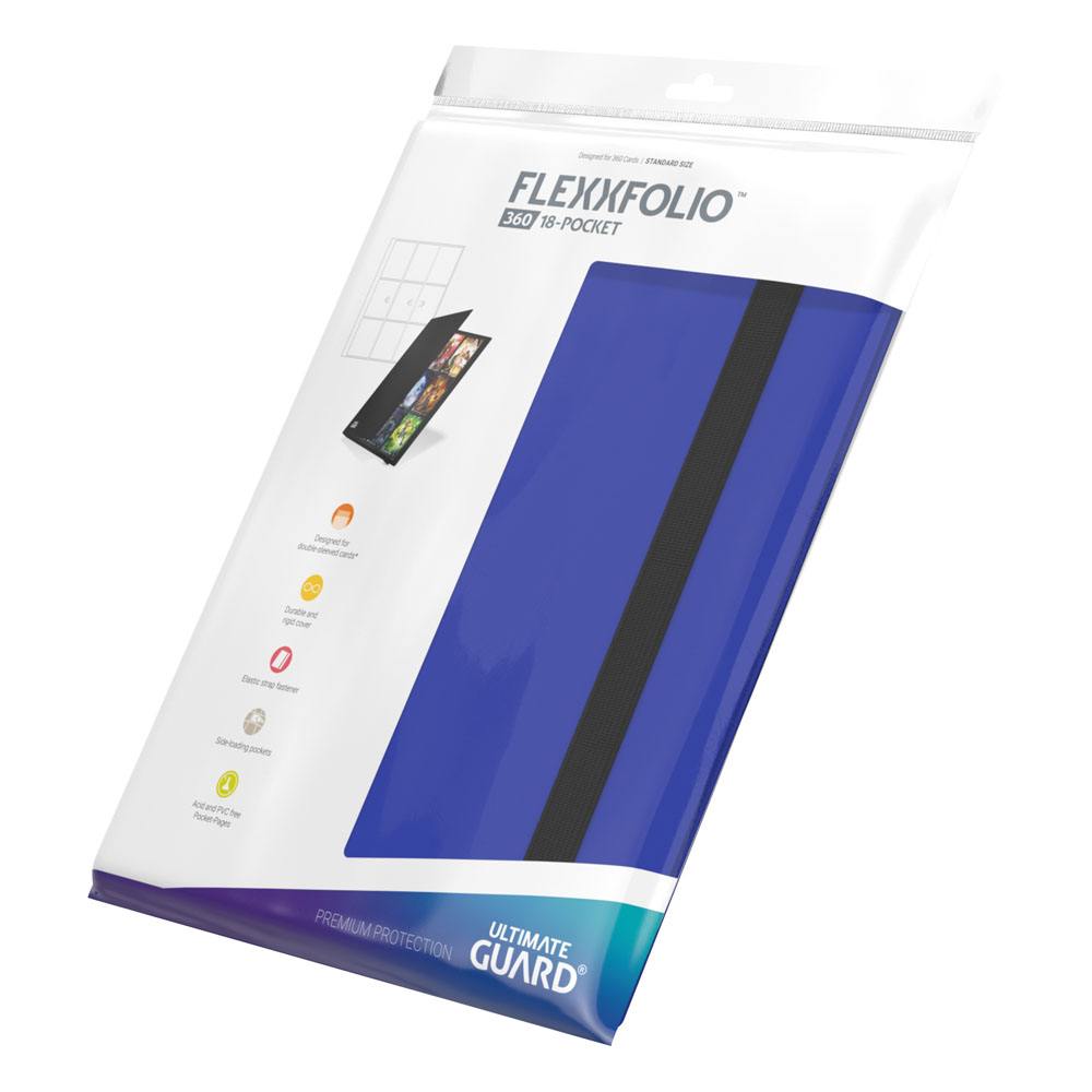 Ultimate Guard Flexxfolio 360 18 -fickan - blå