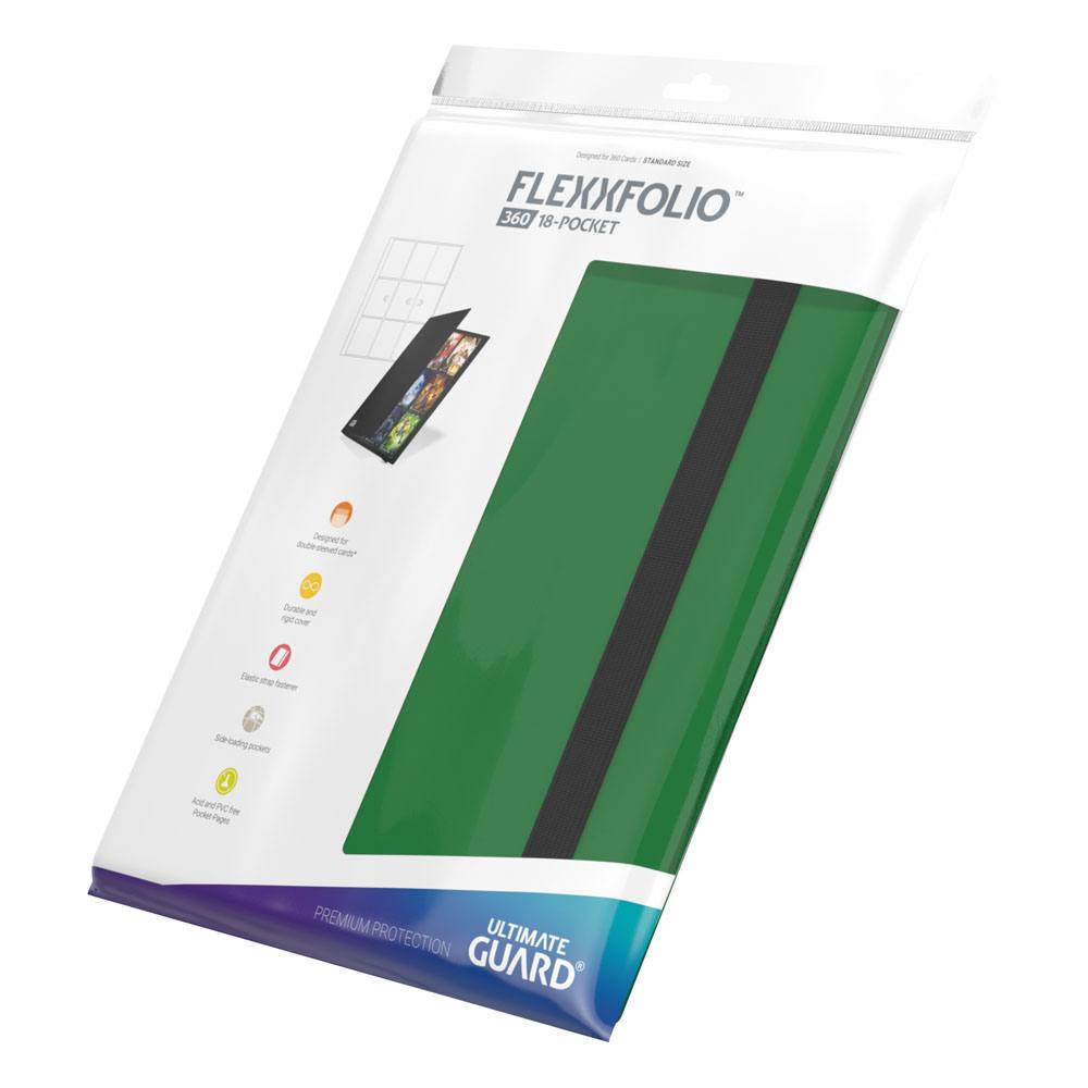 Ultimate Guard Flexxfolio 360 18 -fickan - Grönt