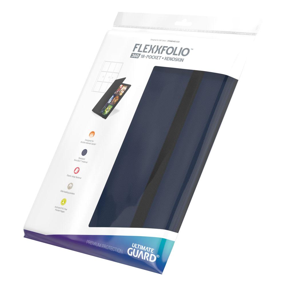Ultimate Guard Flexxfolio 360 18 -fickan Xenoskin - blå