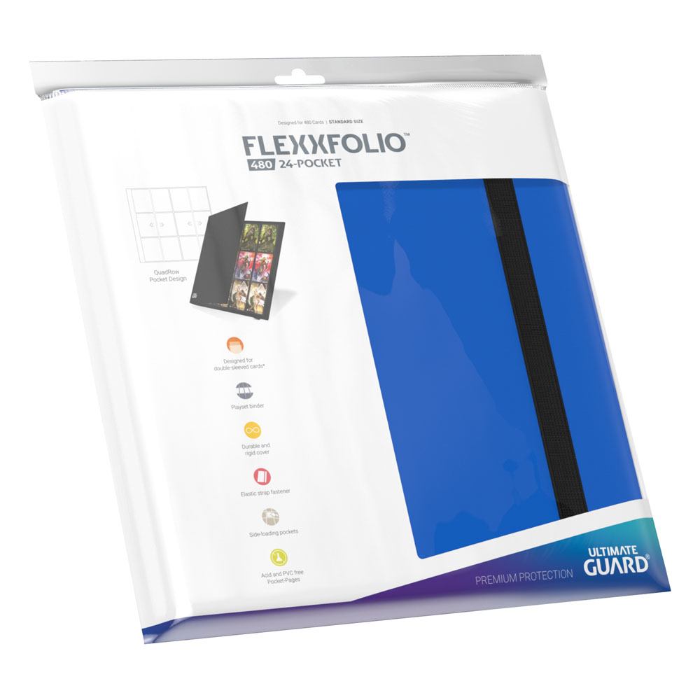 Ultimate Guard Flexxfolio 480 24 -lommer - blå