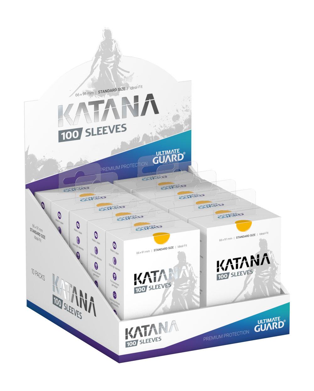 Ultimate Guard Katana ärmar Standardstorlek (100) - Gul