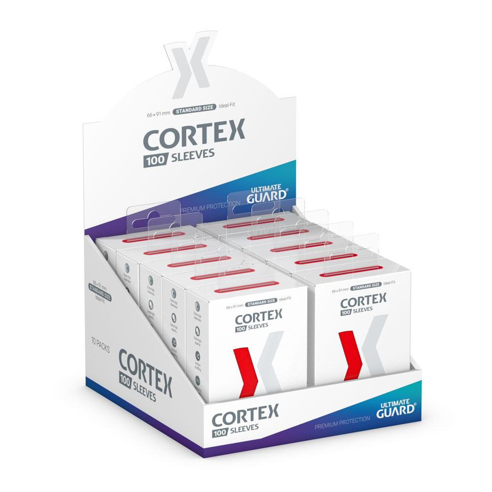 Ultimate Guard Cortex Ärmel Standardgröße (100) - Rot