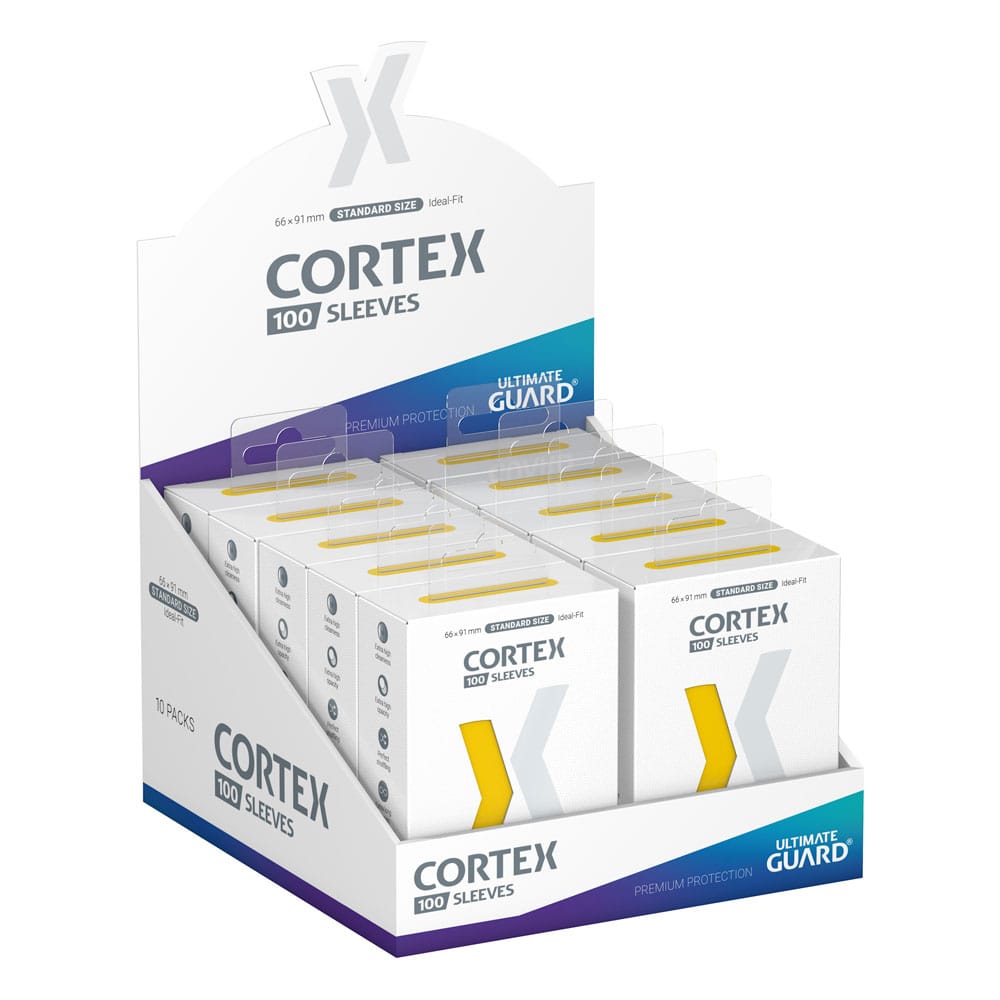 Ultimate Guard Cortex Ärmel Standardgröße (100) - Gelb
