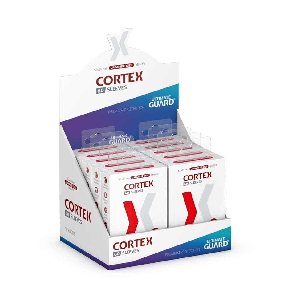 Ultimate Guard Cortex Sleeves Japon Boyutu (60) - Kırmızı