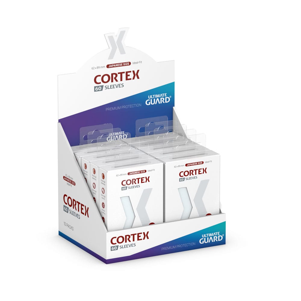 Garde Ultimate Cortex Sleeves Taille japonaise (60) - transparent