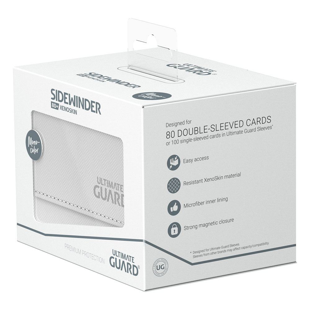 Ultimate Guard Sidewinder 80+ Xenoskin - Hvid