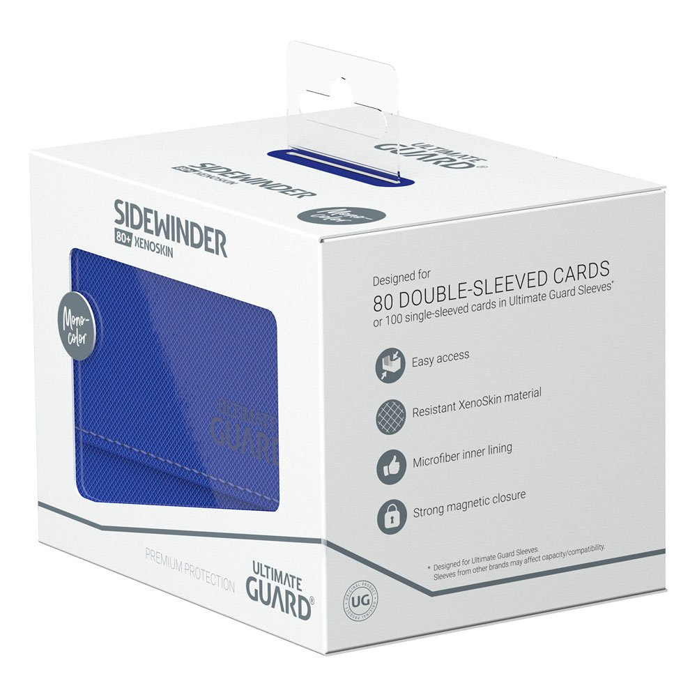 Ultimate Guard Sidewinder 80+ xenoskin - blu