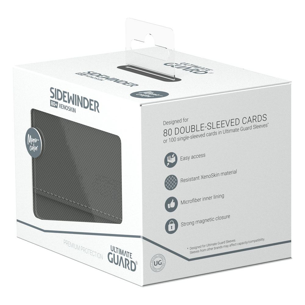 Ultimate Guard Sidewinder 80+ Xenoskin - Grau