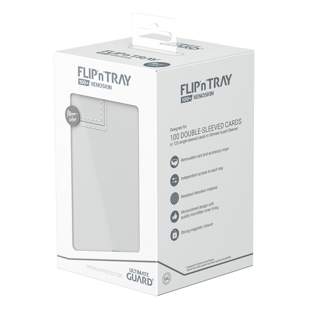 Ultimate Guard Flip'n'Tray 100+ Xenoskin - Weiß