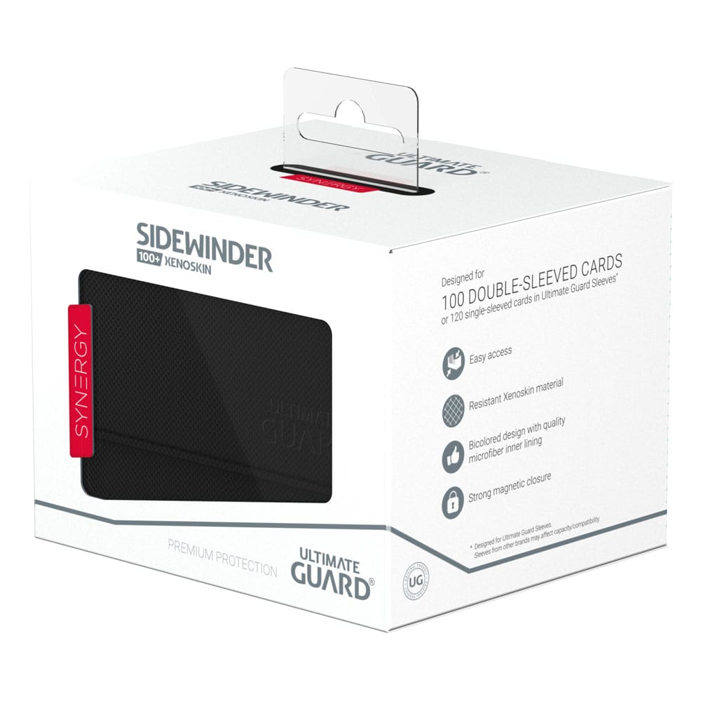 Ultimate Guard Sidewinder 100+ Xenoskin Synergy - crna/crvena
