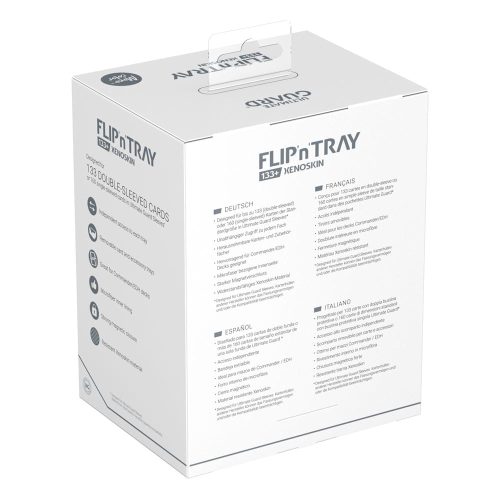 Ultimate Guard Flip'n'Tray 133+ Xenoskin - White