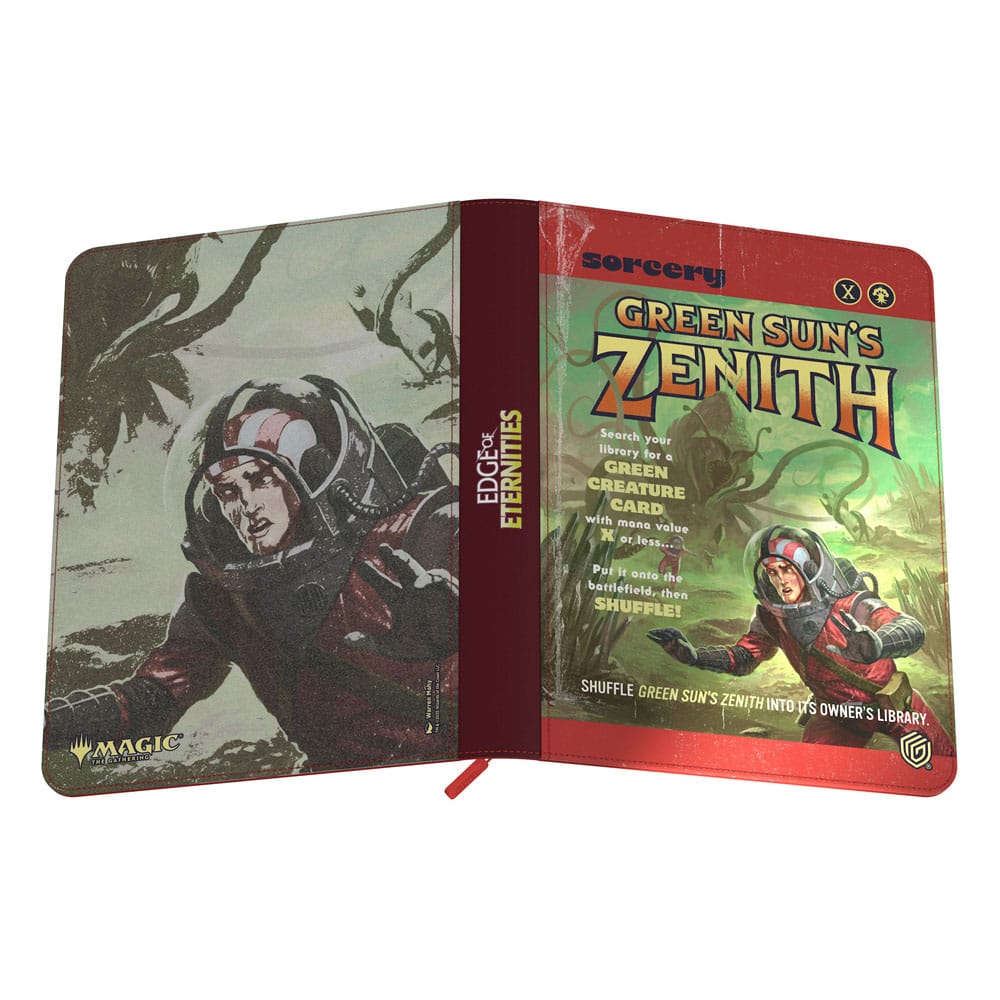 Ultimate Guard Zipfolio 360 XenoSkin Magic: The Gathering "Edge of Eternities" - Green Sun's Zenith