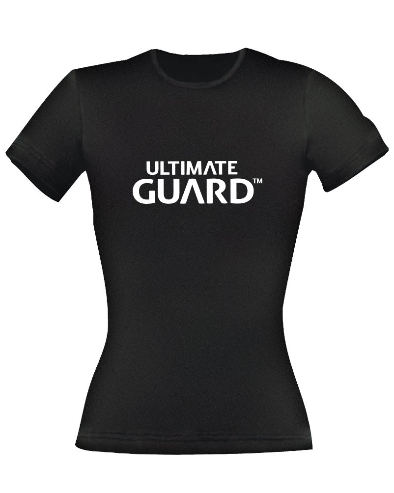 Ultimate vakt damer t-shirt ordmärke svart