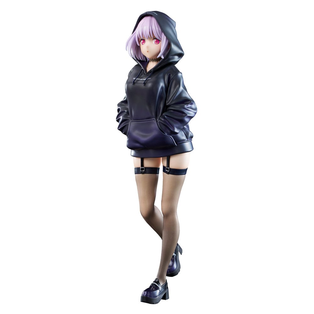 Gridman Universe Zozo Black Collection Statue Pvc Akane Shinjo 23 cm