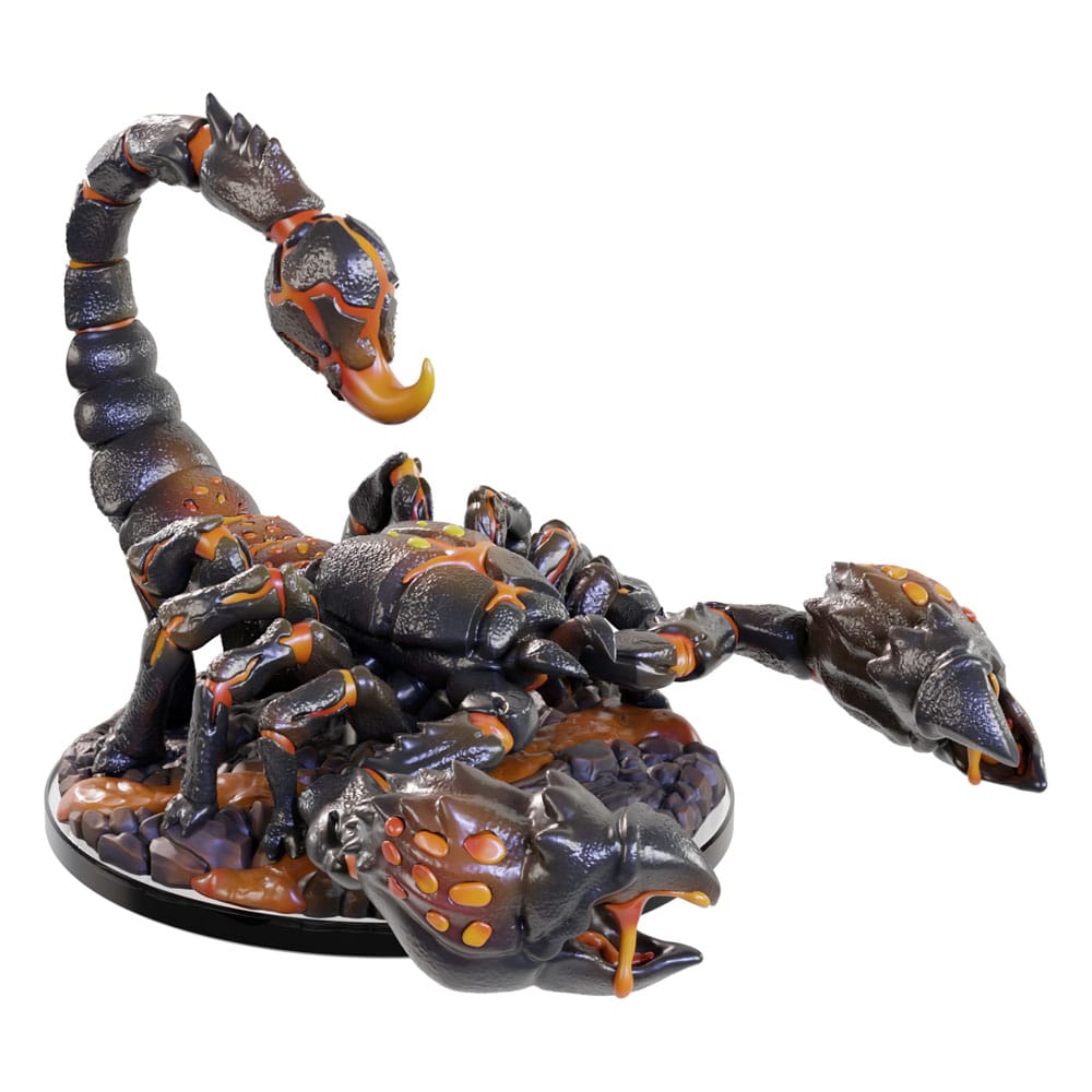 Pathfinder Battles Cortos profundos Miniaturas sin pintar 2 paquetes Magma Scorpion Caso (2)