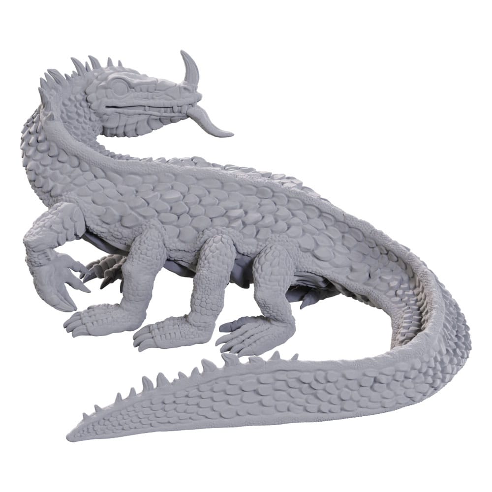 Le meravigliose miniature di D&D Nolzur Miniature non verniciate di Basilisk classico