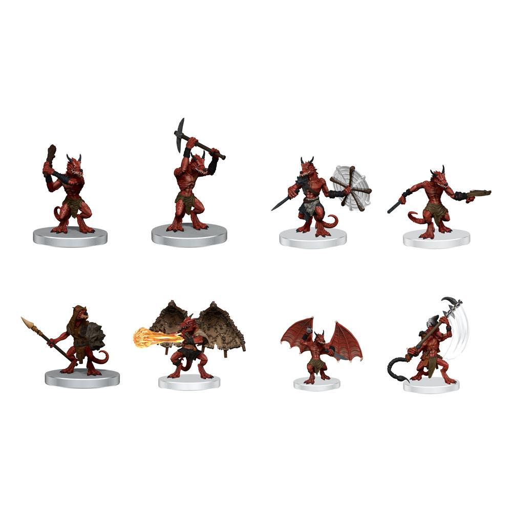 D & D-iconen van de rijken: voorschilderde miniaturen Kobold Warband