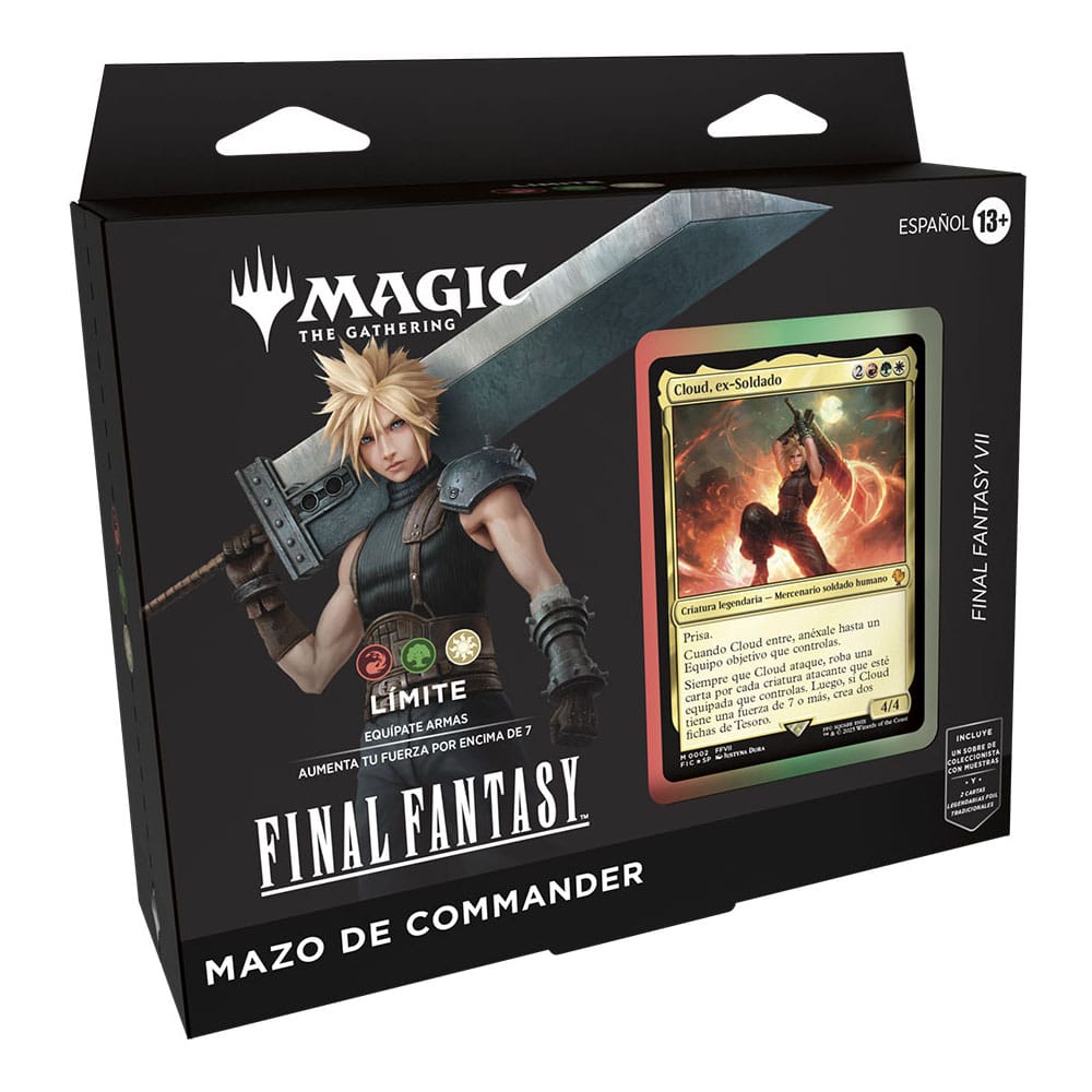 Magic the Gathering Final Fantasy Commander Decks Display (4) španjolski