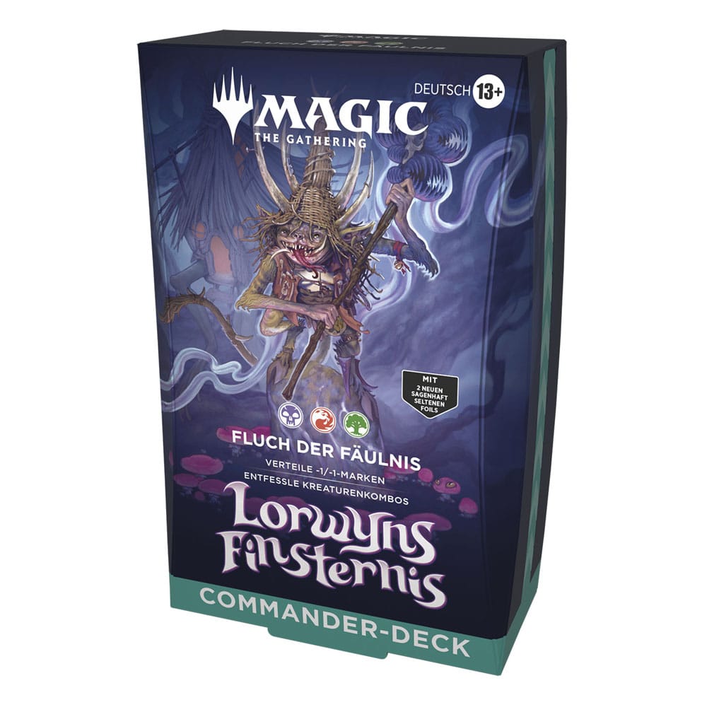 Magic the Gathering Lorwyns Finsternis Commander Decks Display (4) allemand