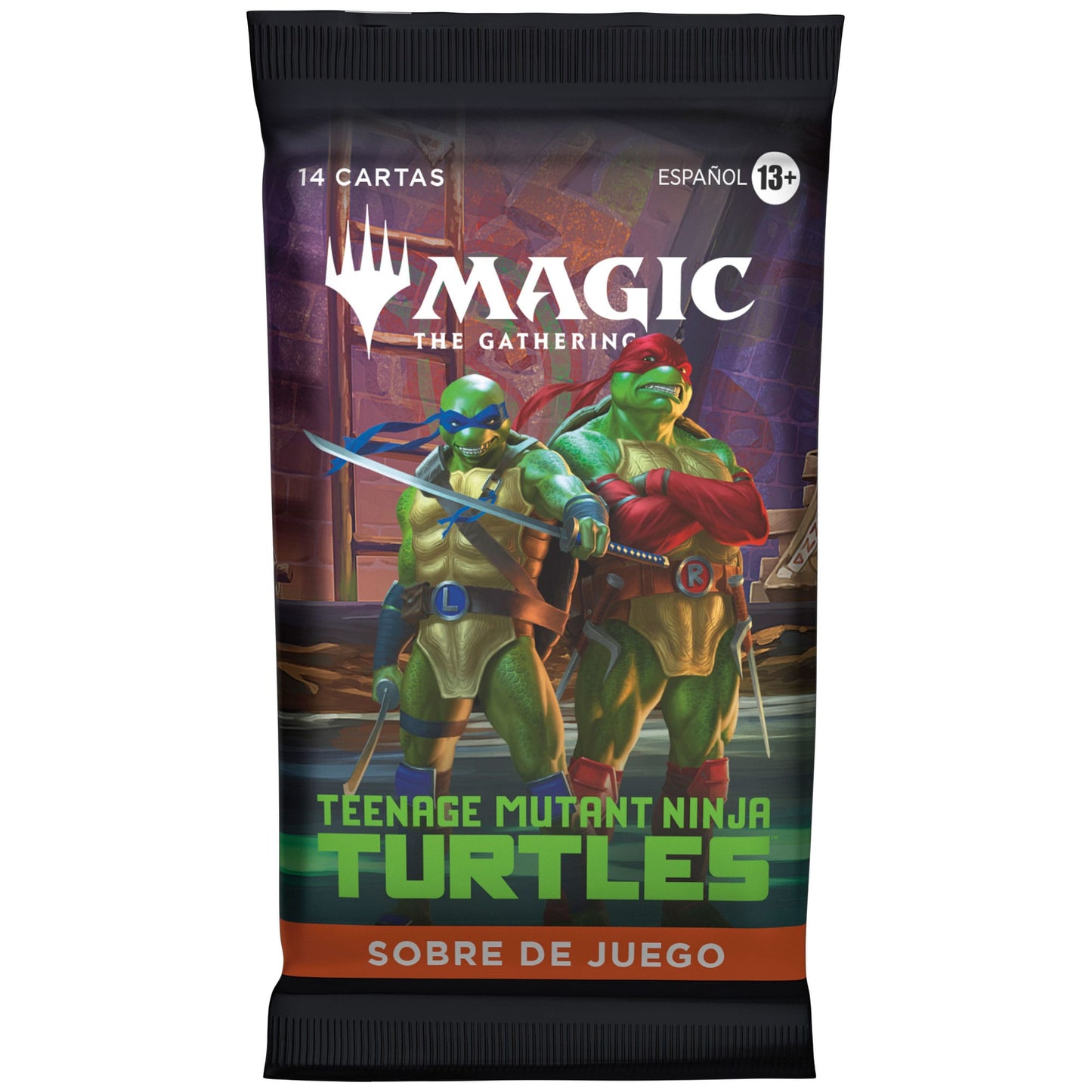 Magic the Gathering Expositor de Sobres de Juego Tortugas Ninja Adolescentes Mutantes (30) español