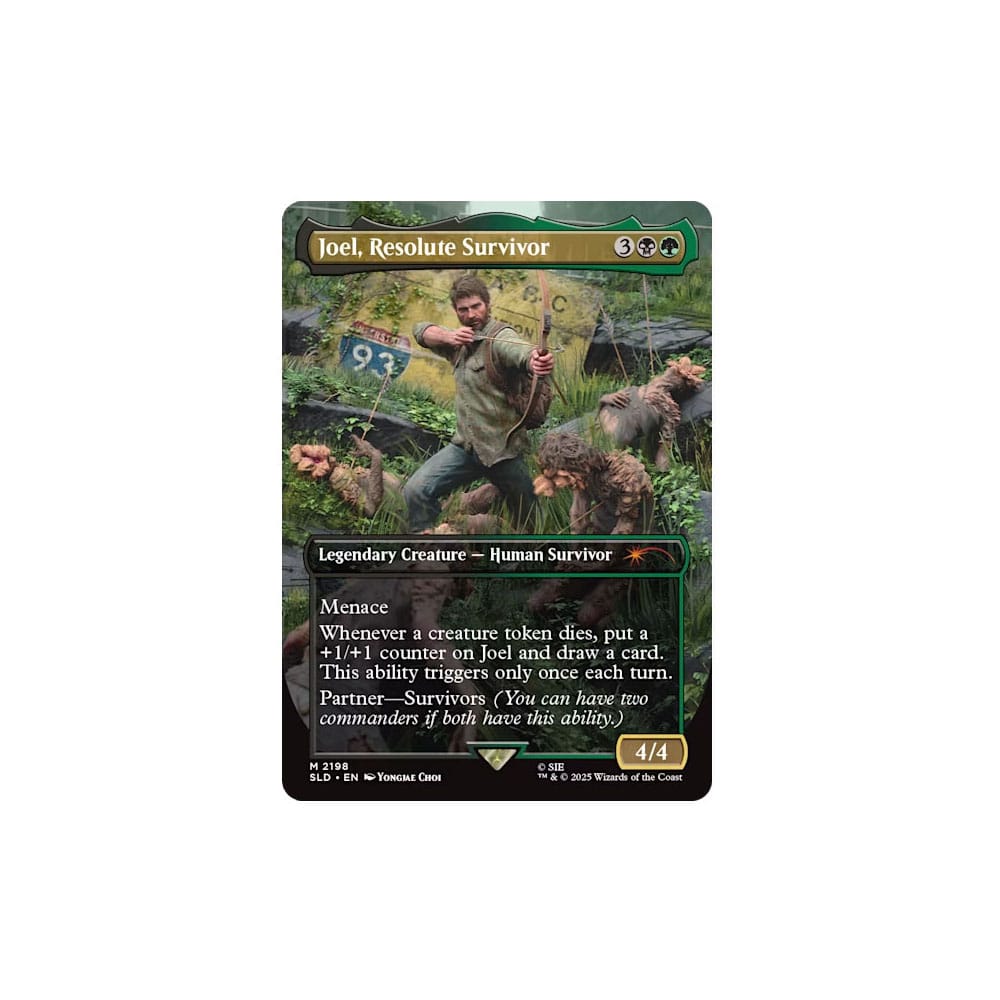Magic the Gathering Secret Lair x PlayStation: The Last of Us Part I engelsk