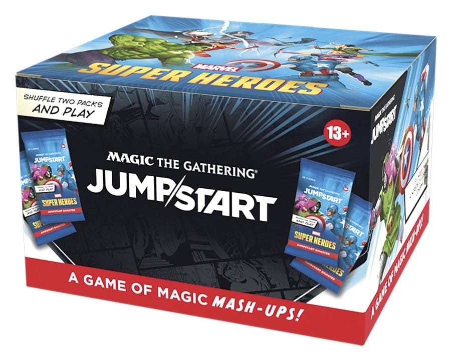 Magic the Gathering Marvel Super Heroes Jumpstart Booster Display (24) engelsk