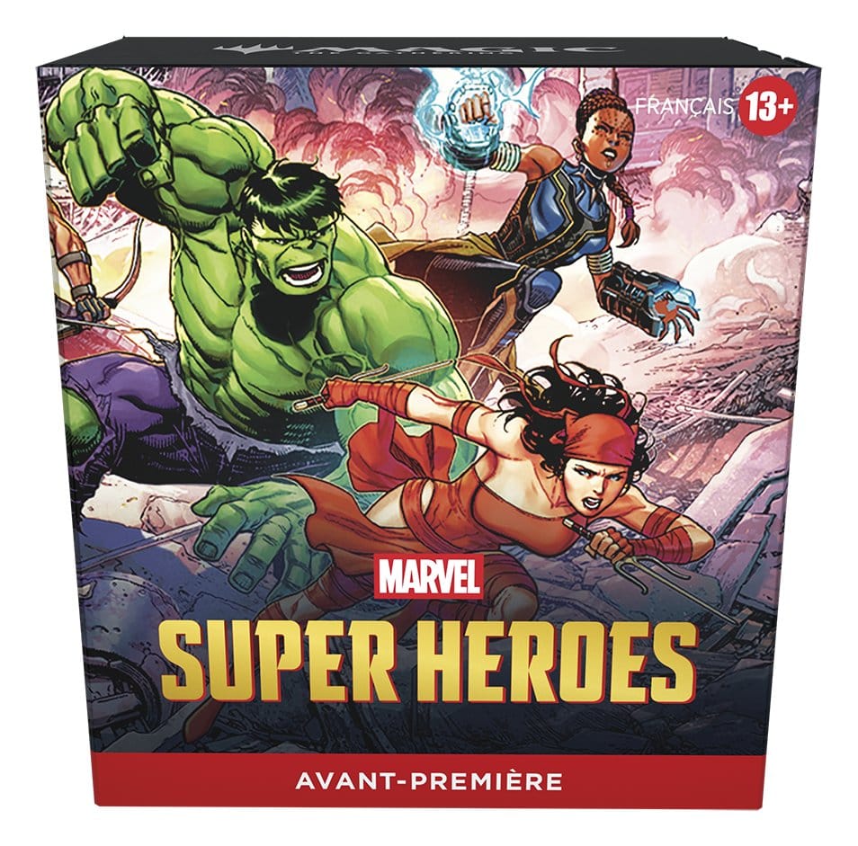 Magic the Gathering Marvel Super Heroes Prerelease Packs Case (15) Frans