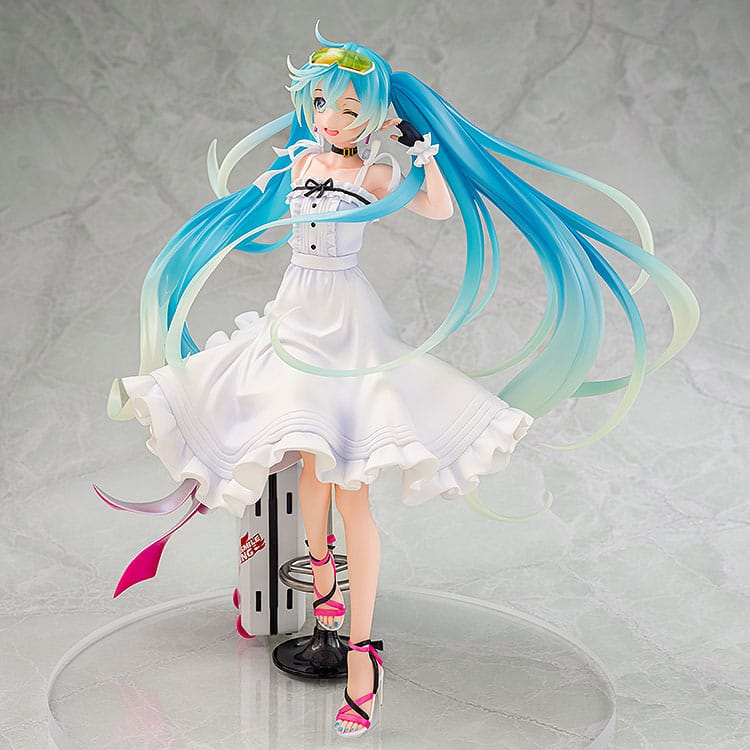 Hatsune Miku GT Projekt Originalni PVC kip 1/7 Stil za odmor Ver. 24 cm