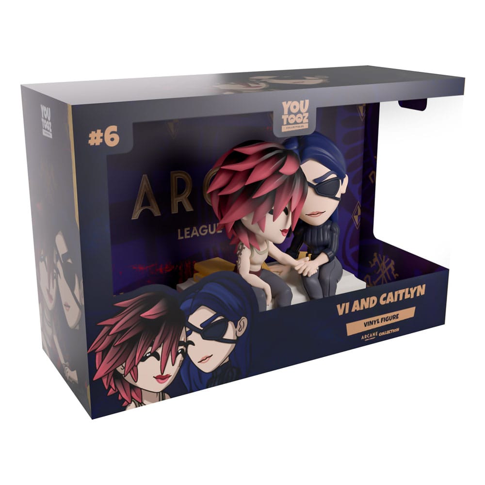 Arcane Vinyl Figurer 2-Pack Vi & Caitlyn 11 cm