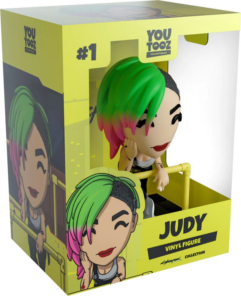 Cyberpunk 2077 vinylfigur Judy 10 cm