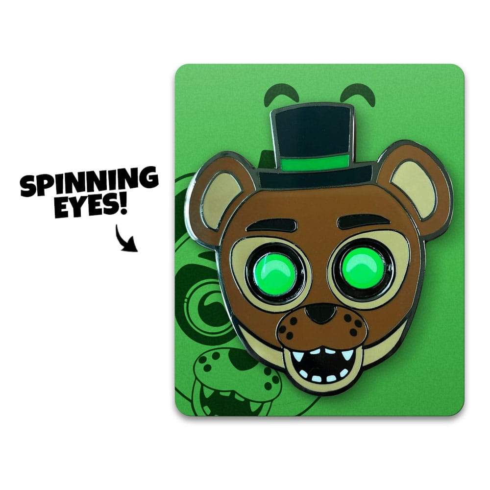 Insignia Five Nights at Freddy´s Popgoes La Comadreja Brilla en el Drak Spinning 5 cm