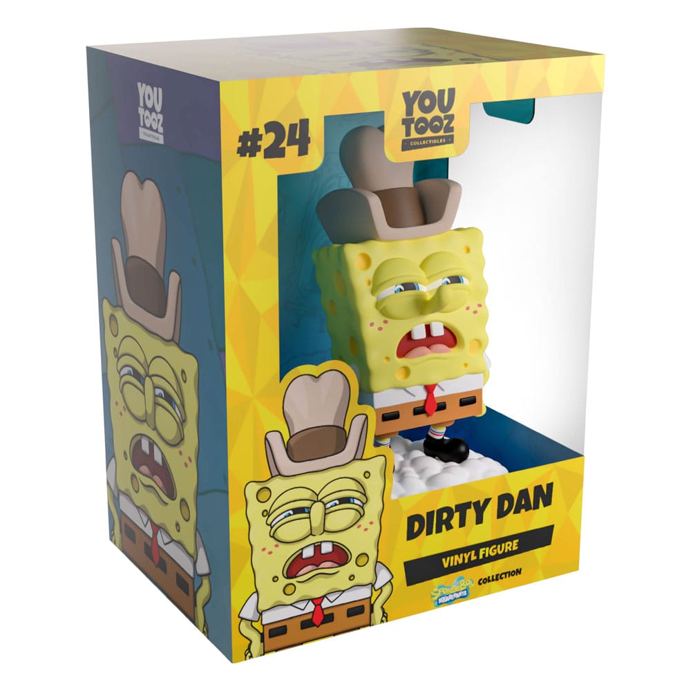 SpongeBob SquarePants Figura in vinile Dirty Dan 12 cm