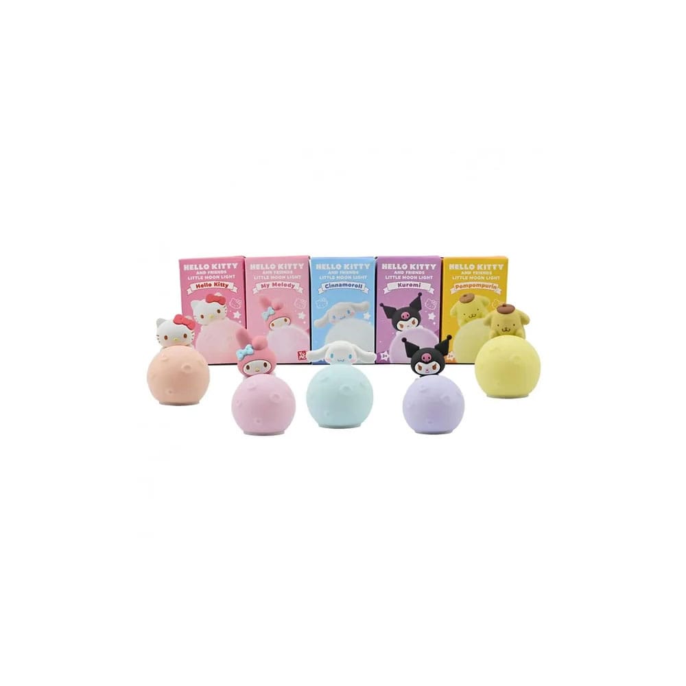 Sanrio Little Moon Light Series Mini Figure Hello Kitty and Friends 8 cm Display (12)
