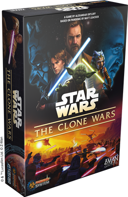 Star Wars The Clone Wars - Pandemic System -Spiel