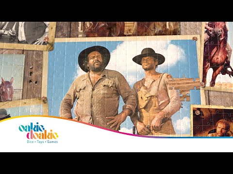 Bud Spencer & Terence Hill Jigsaw Puzzle Western Photo Wall (1000 stykker)