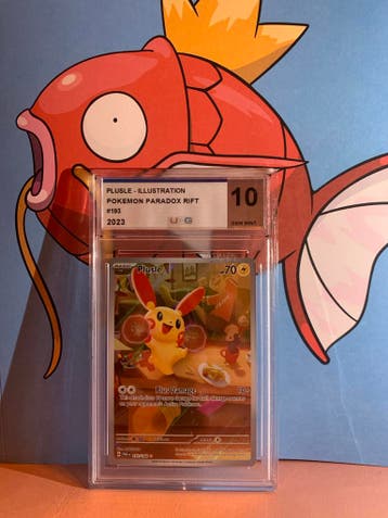 Plusle Illustratie #193 Paradox Rift UCG 10 Gem Mint