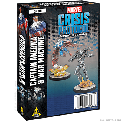Marvel CP Captain America en War Machine