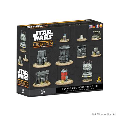 Star Wars Legion 3D Objektivni tokeni