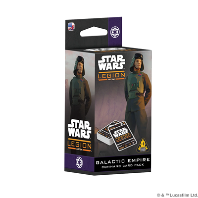 Carta di comando dell'impero galattico di Star Wars Legion