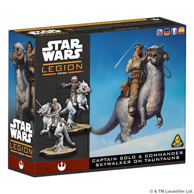 Star Wars Legioen Kapitein Solo en commandant Skywalke
