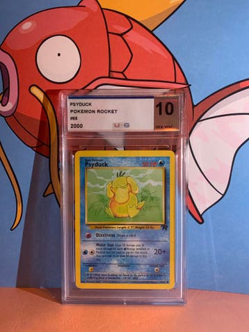 Psyduck Pokémon Rocket #65 UCG 10 Gem Mint