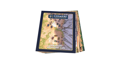 Mappe di avventura di Cosmere Stormlight
