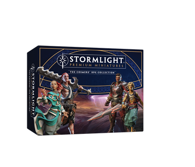 Set di miniature RPG di Cosmere Stormlight