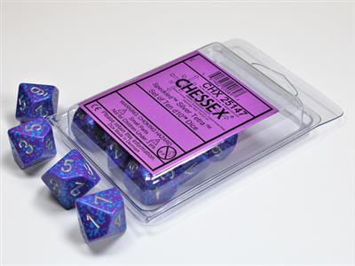 DICE SET SPEC Silver Tetra D10 (10)