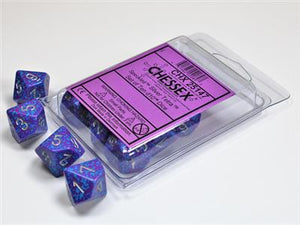 DICE SET SPEC Silver Tetra D10 (10)